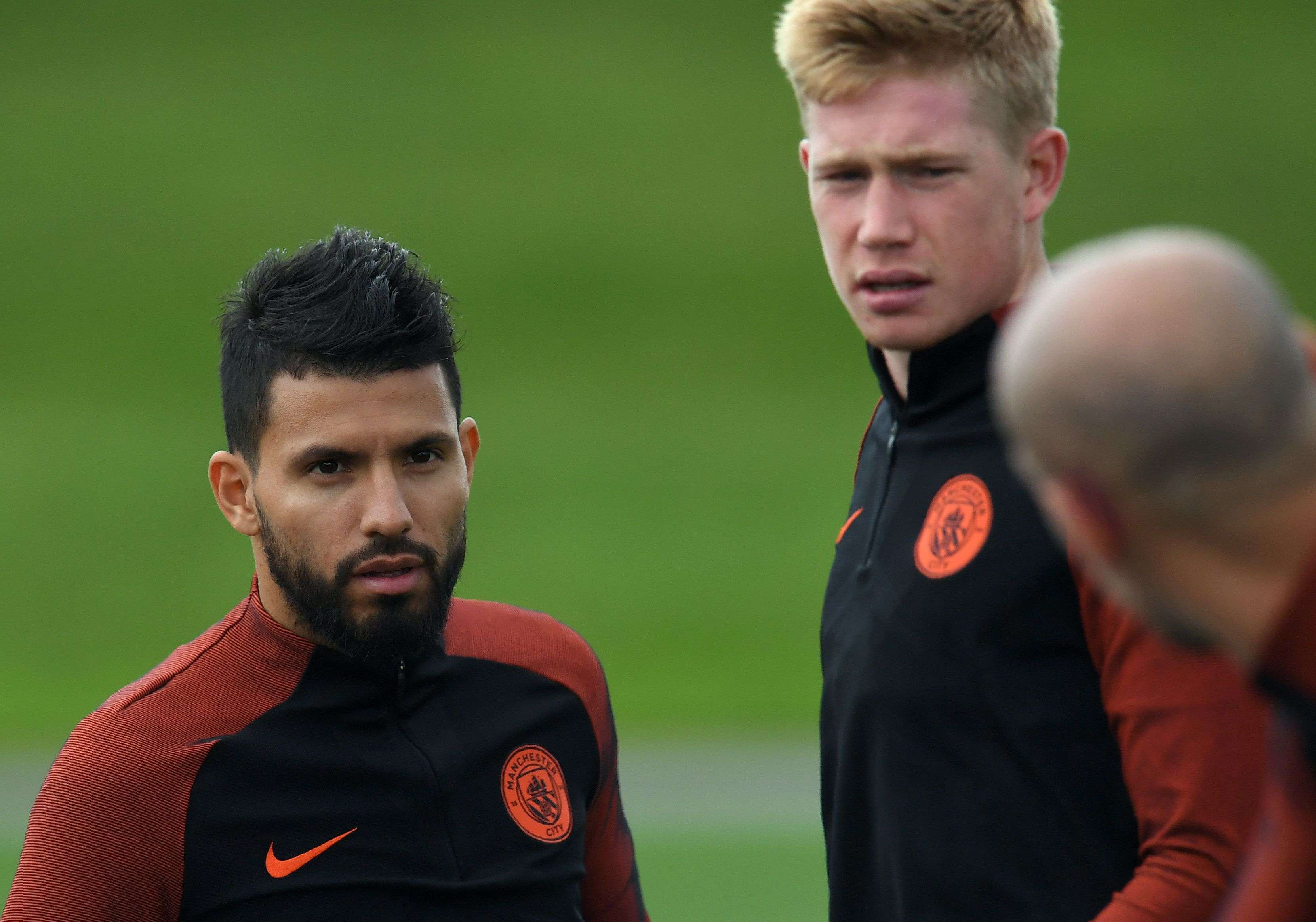 Sergio Aguero Kevin De Bruyne Manchester City 12092016