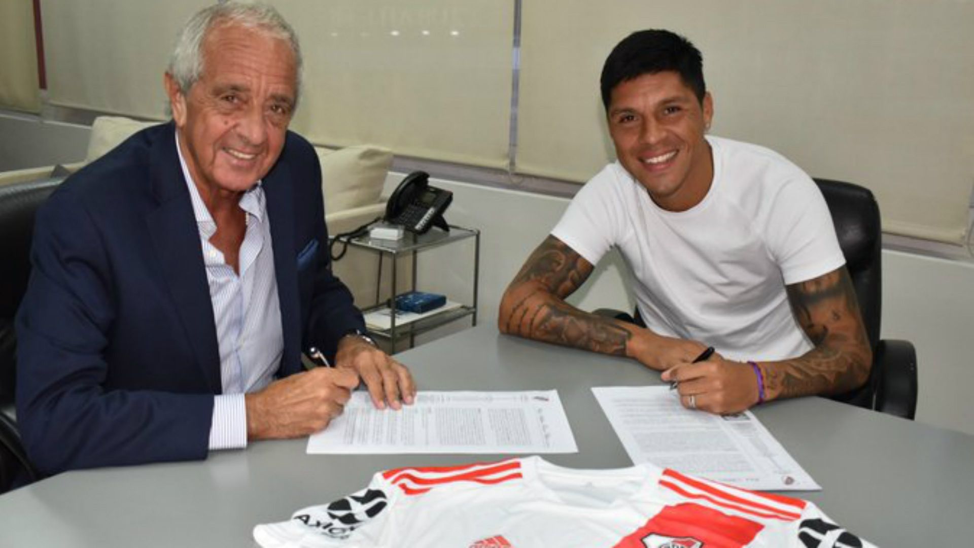 Enzo Perez Donofrio renovacion River 31012020