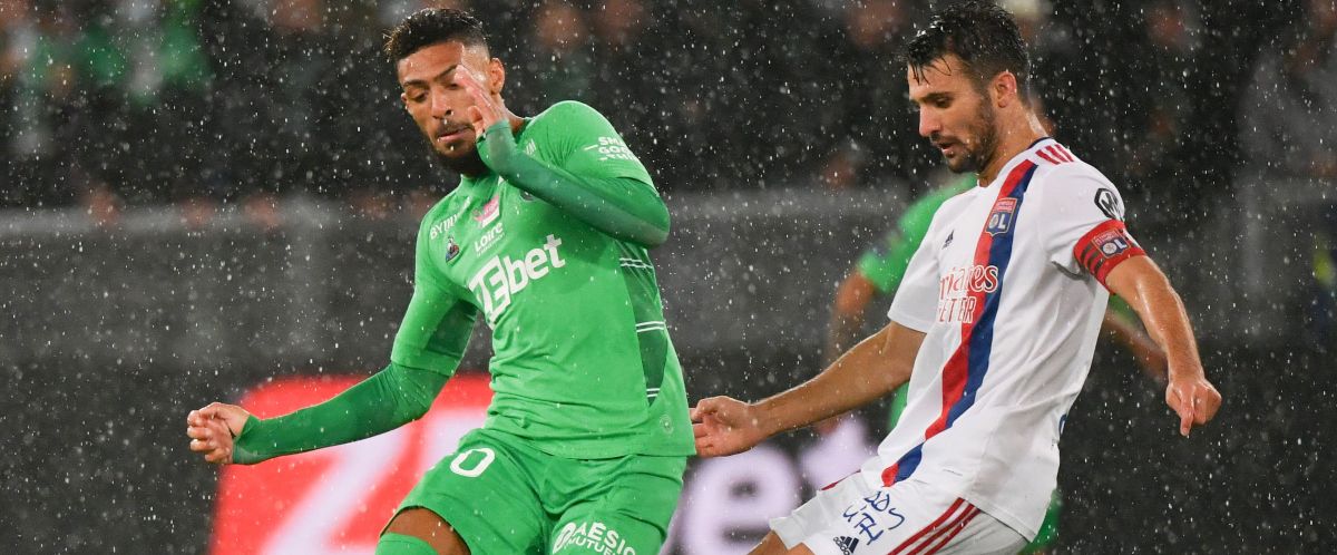 Denis Bouanga Saint-Etienne Lyon Ligue 1