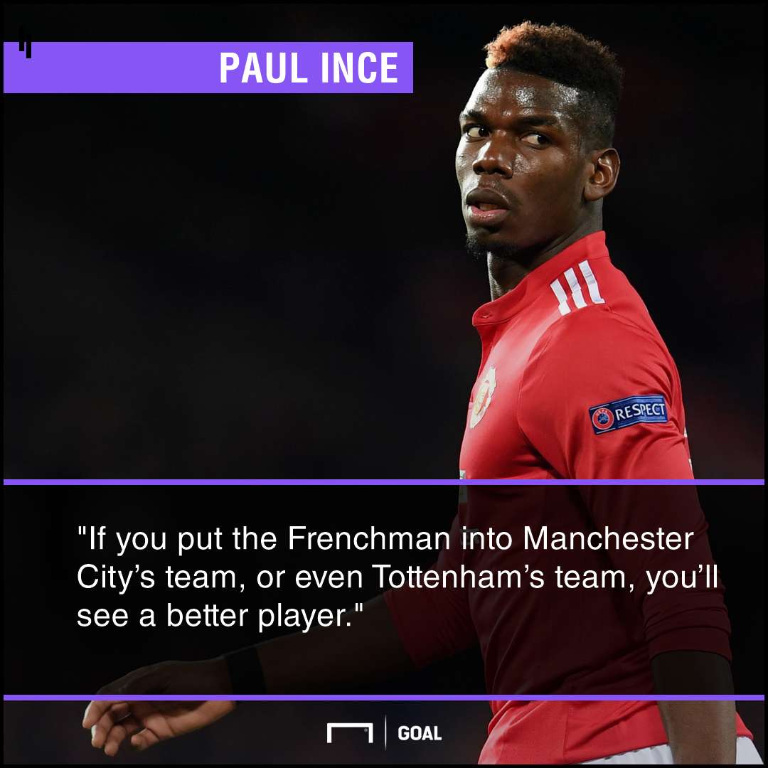 Paul Pogba better at City or Spurs Paul Ince