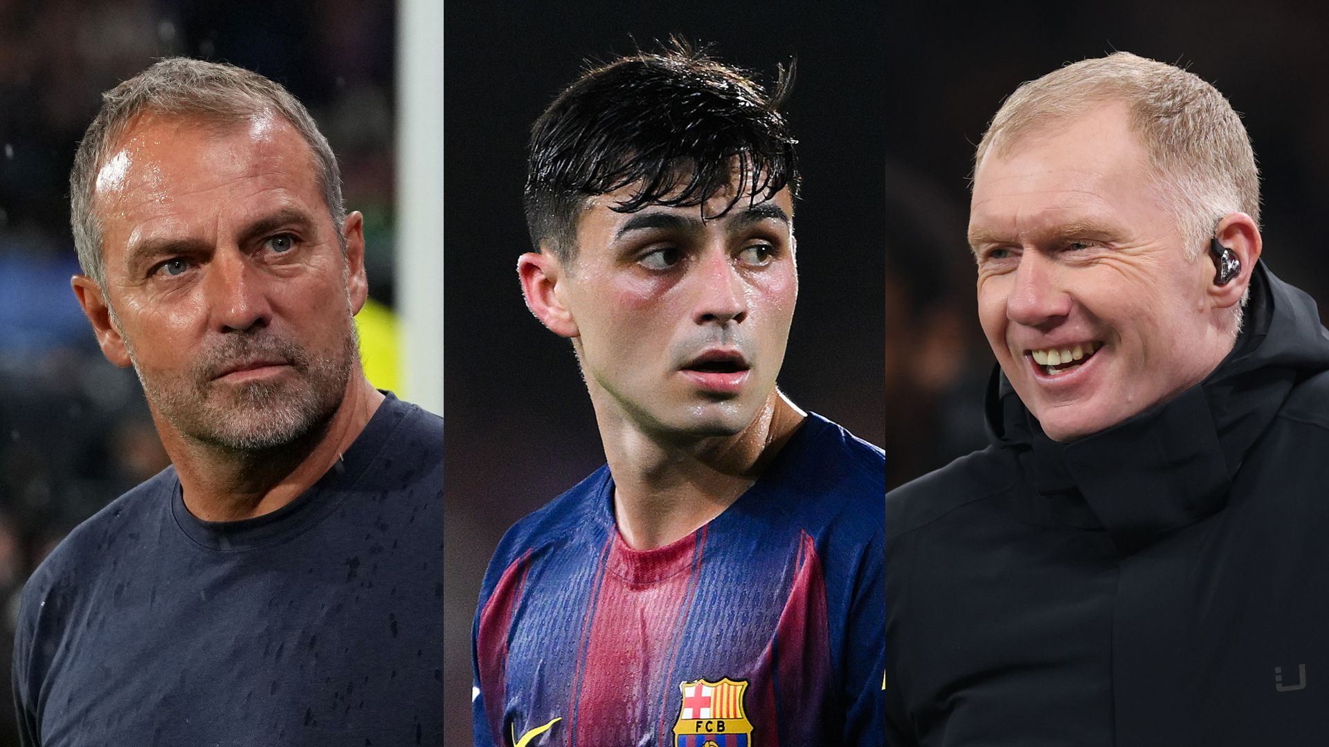 GFX Hansi Flick Pedri Paul Scholes