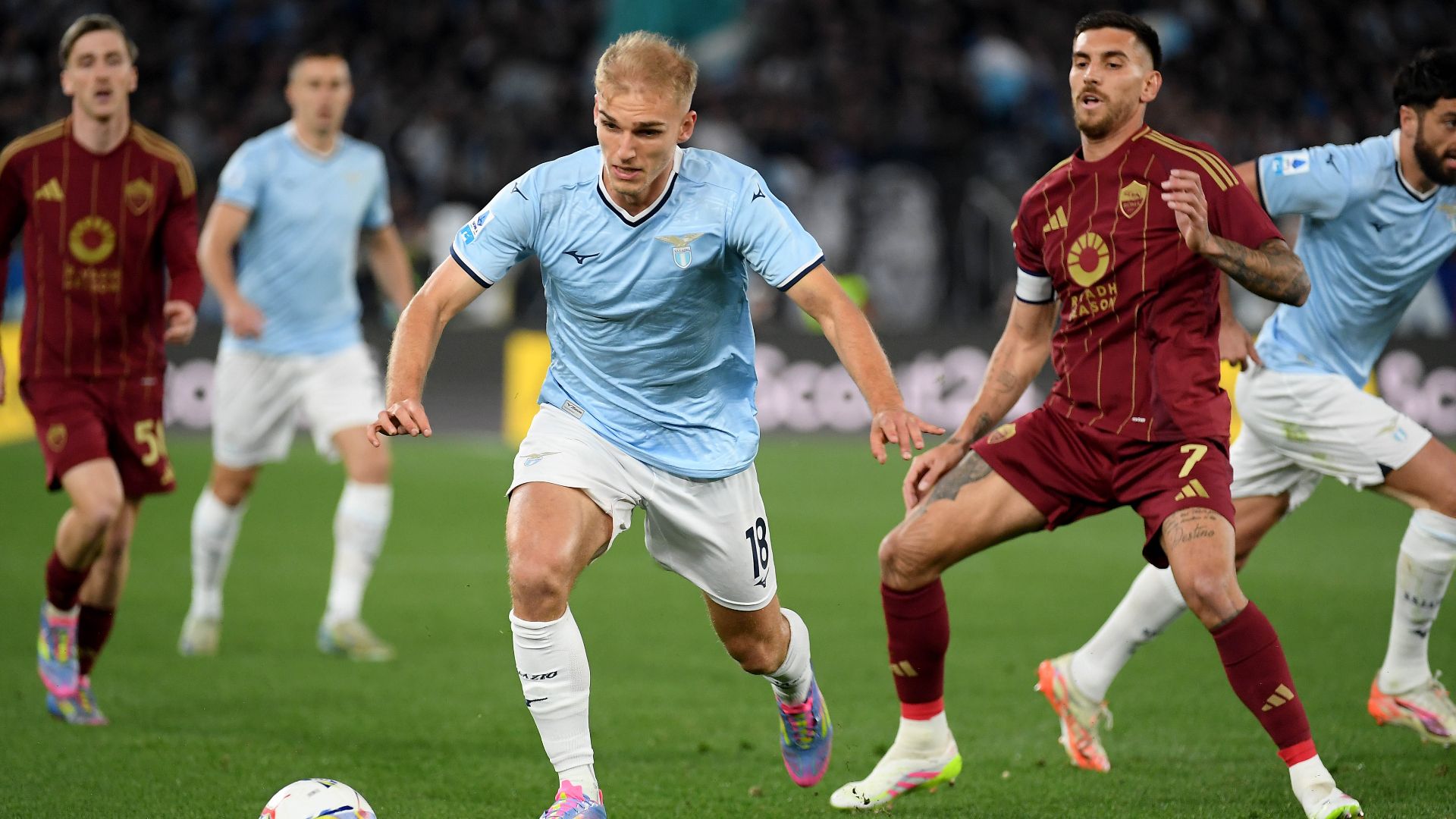 Isaksen Pellegrini Lazio Roma 13 04 2025