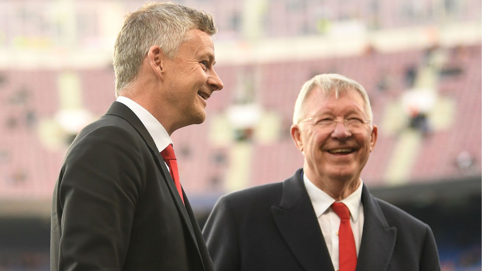 Ole Gunnar Solskjaer Sir Alex Ferguson Manchester United 2019