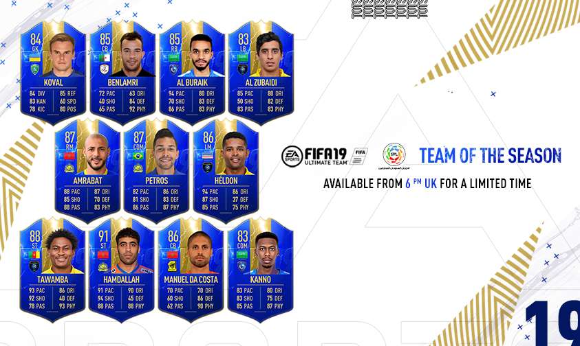 FIFA 19 Saudi TOTS