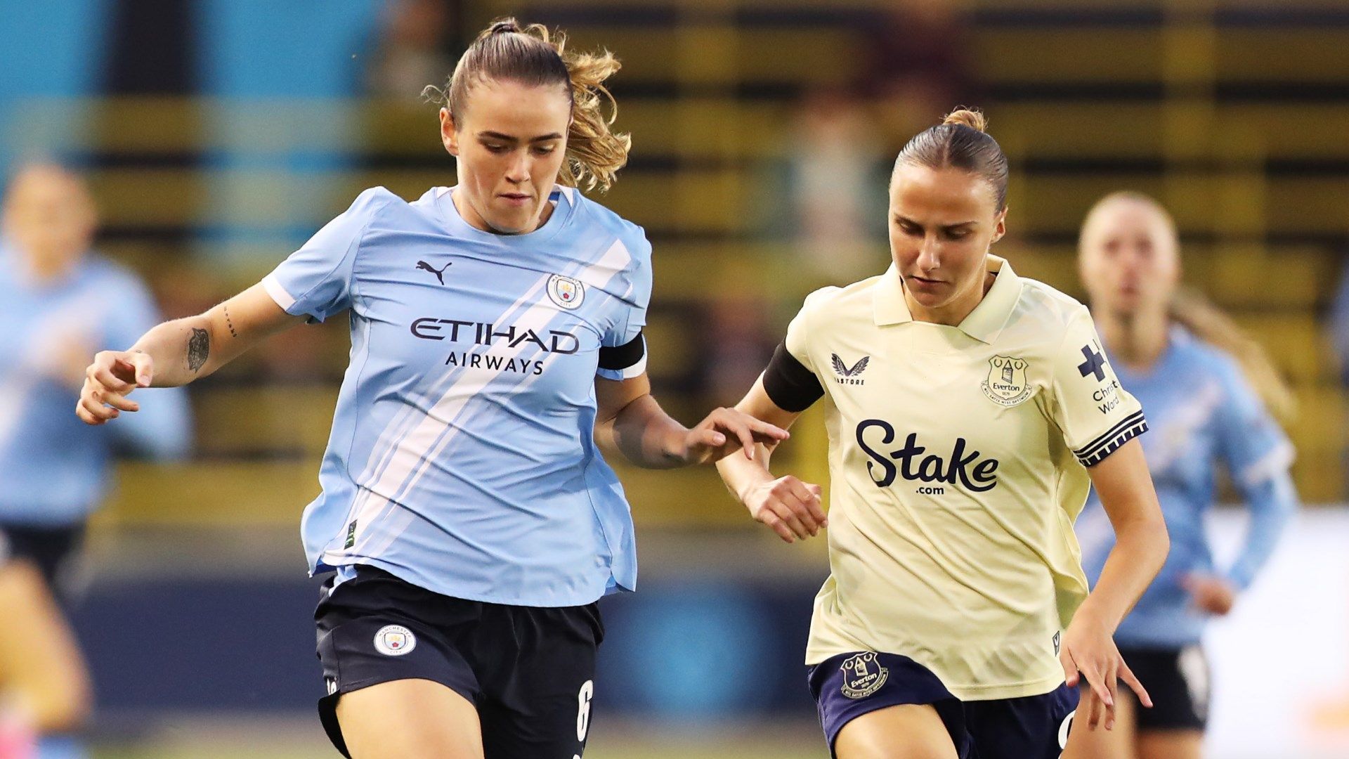 Grace Clinton Rosa van Gool Man City Everton Women 2025-26