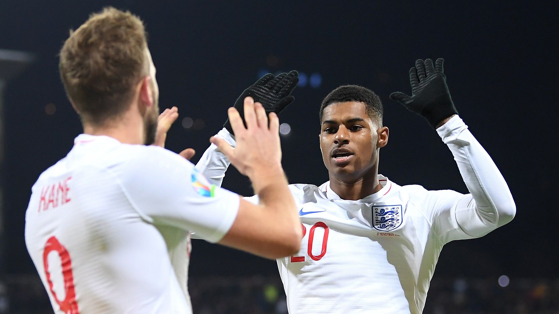 Marcus Rashford Harry Kane England 17112019
