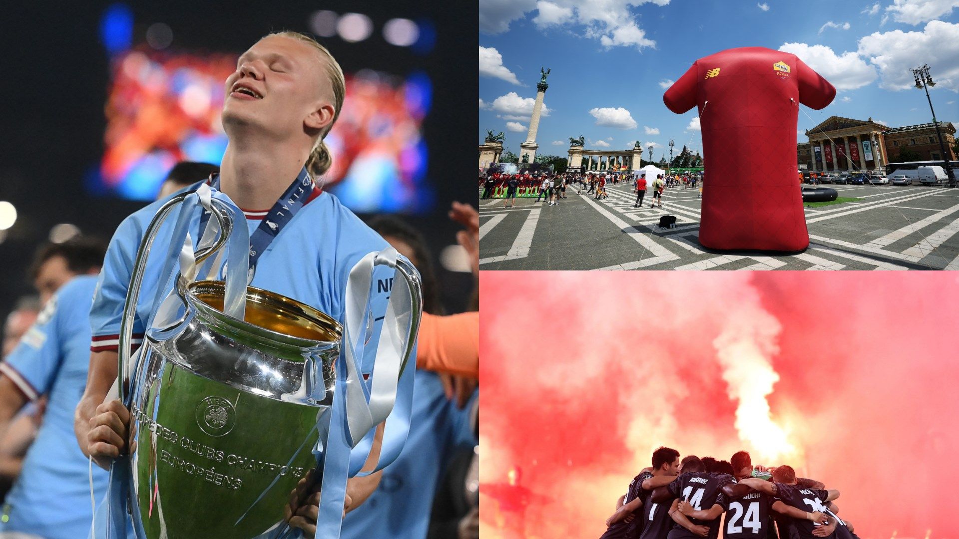 Erling Haaland Manchester City Istanbul Budapest Prague split