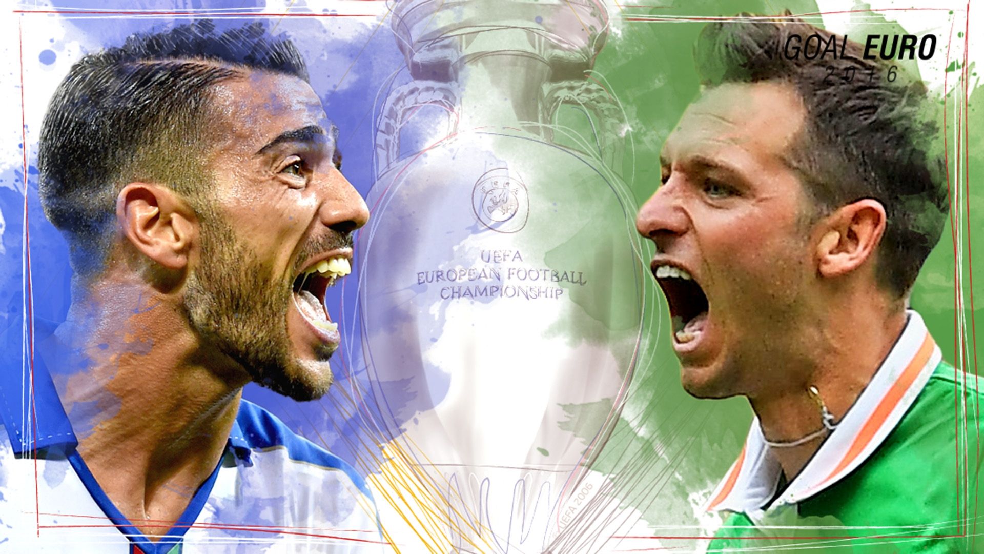 GFX EURO16 Italy Ireland Euro 2016