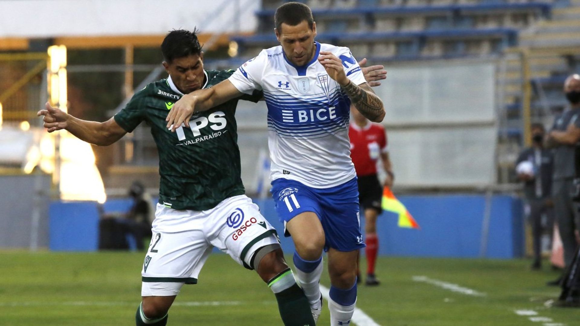 301220 Luciano Aued y Juan Pablo Miño Universidad Católica vs Santiago Wanderers