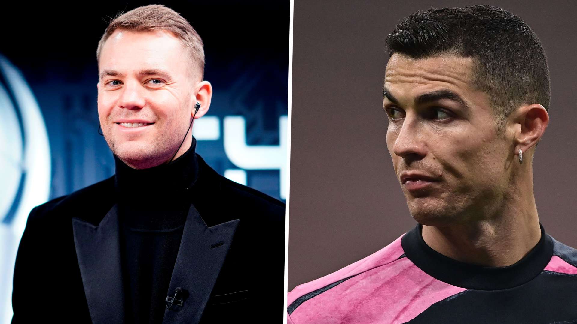 GFX Manuel Neuer Cristiano Ronaldo