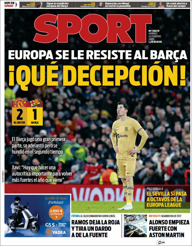 Portadas 24 de febrero 2023