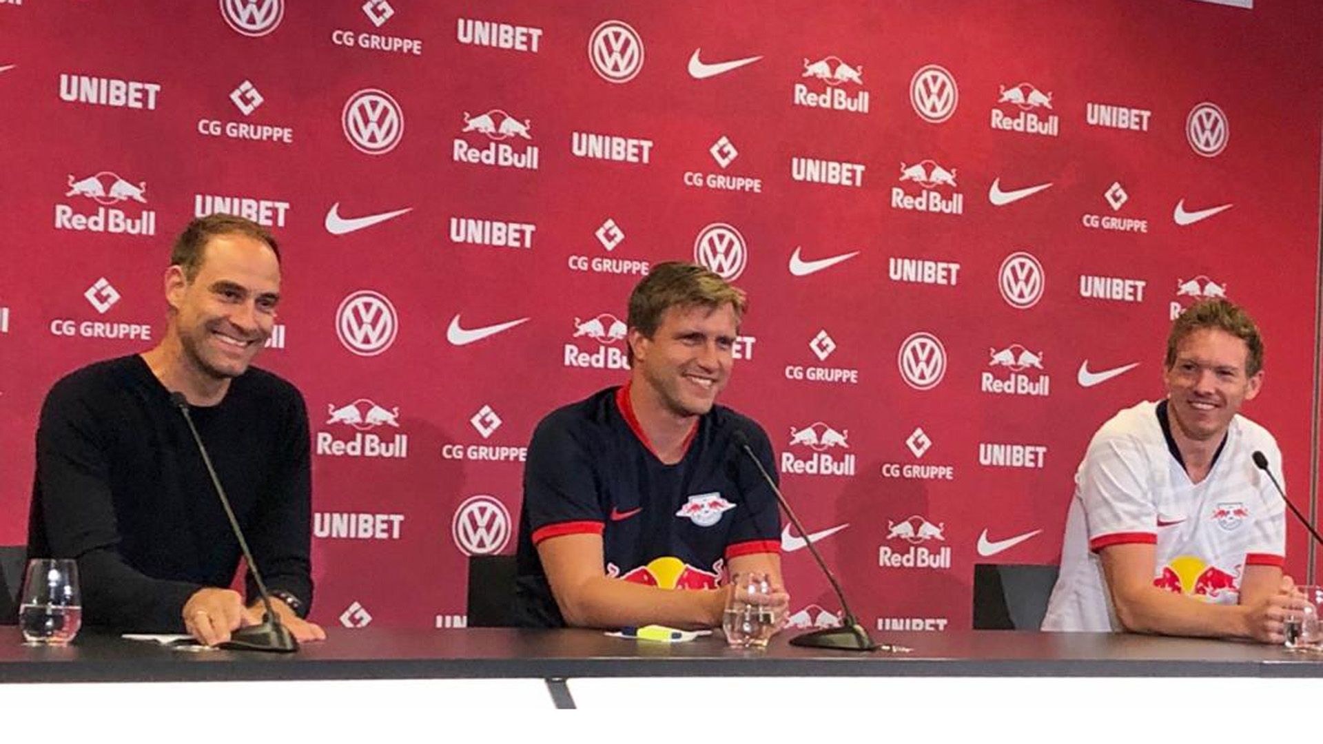 Julian Nagelsmann Mintzlaff Krösche RB Leipzig PK