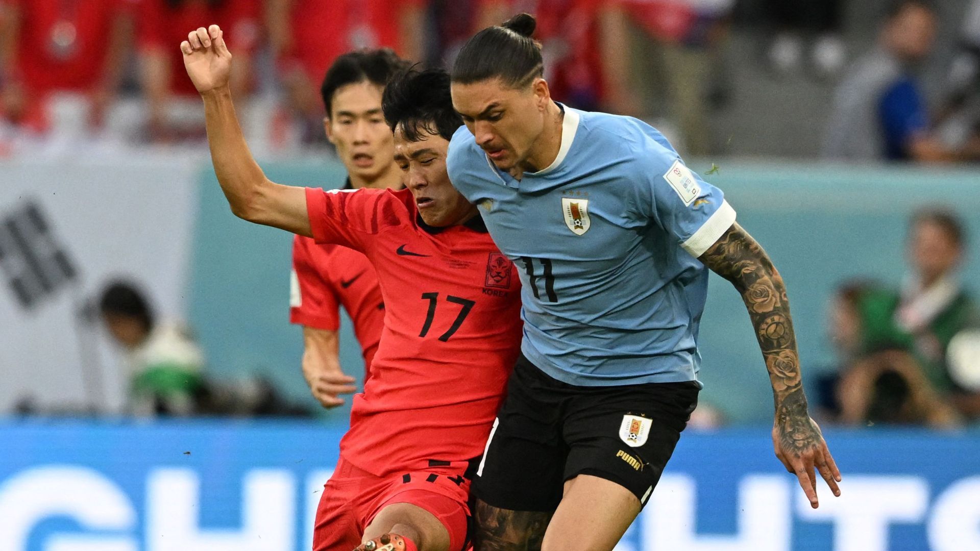 Darwin Núñez Uruguay Corea del Sur Mundial 24112022