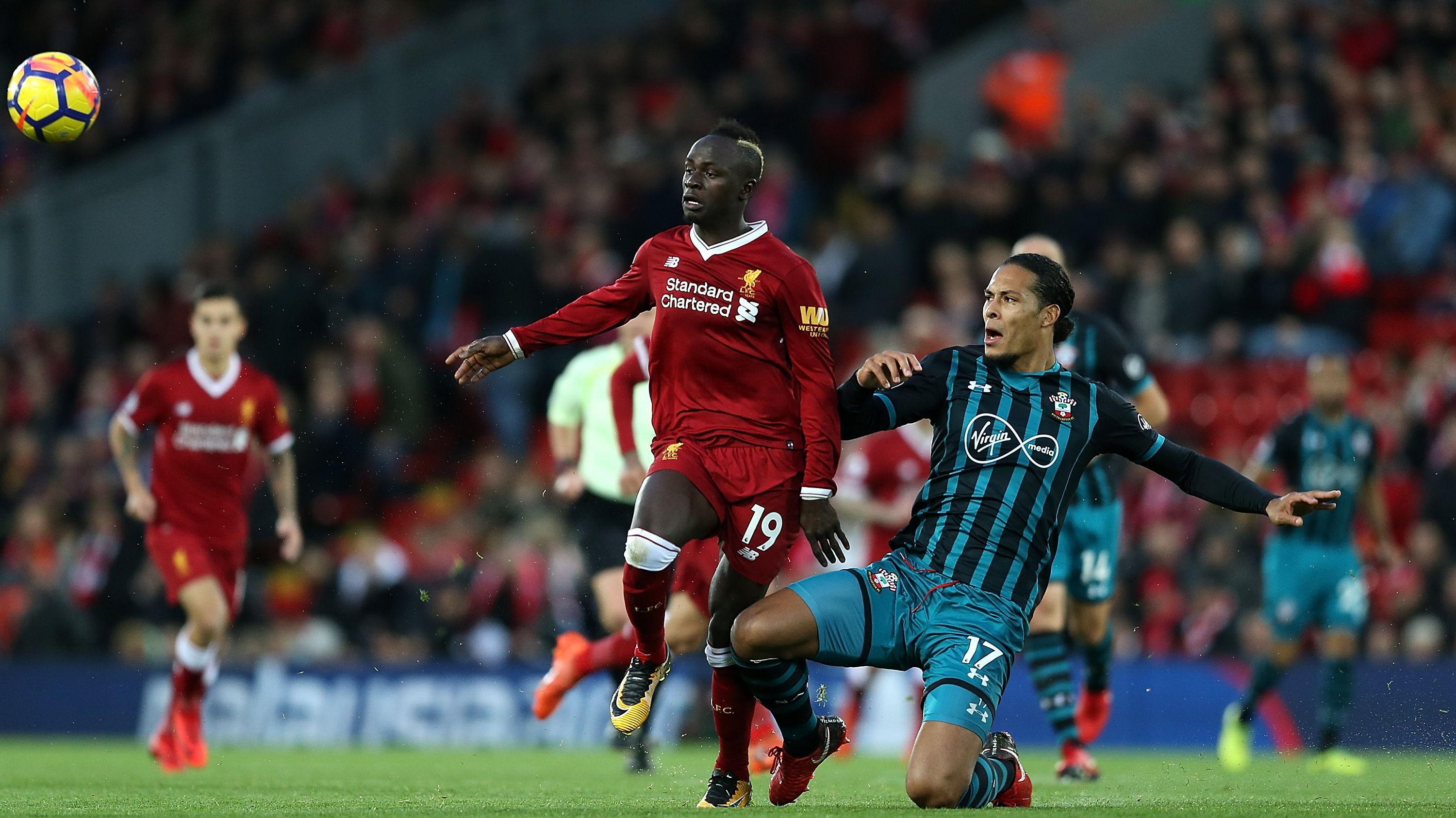 Virgil Van Dijk Southampton Sadio Mane Liverpool