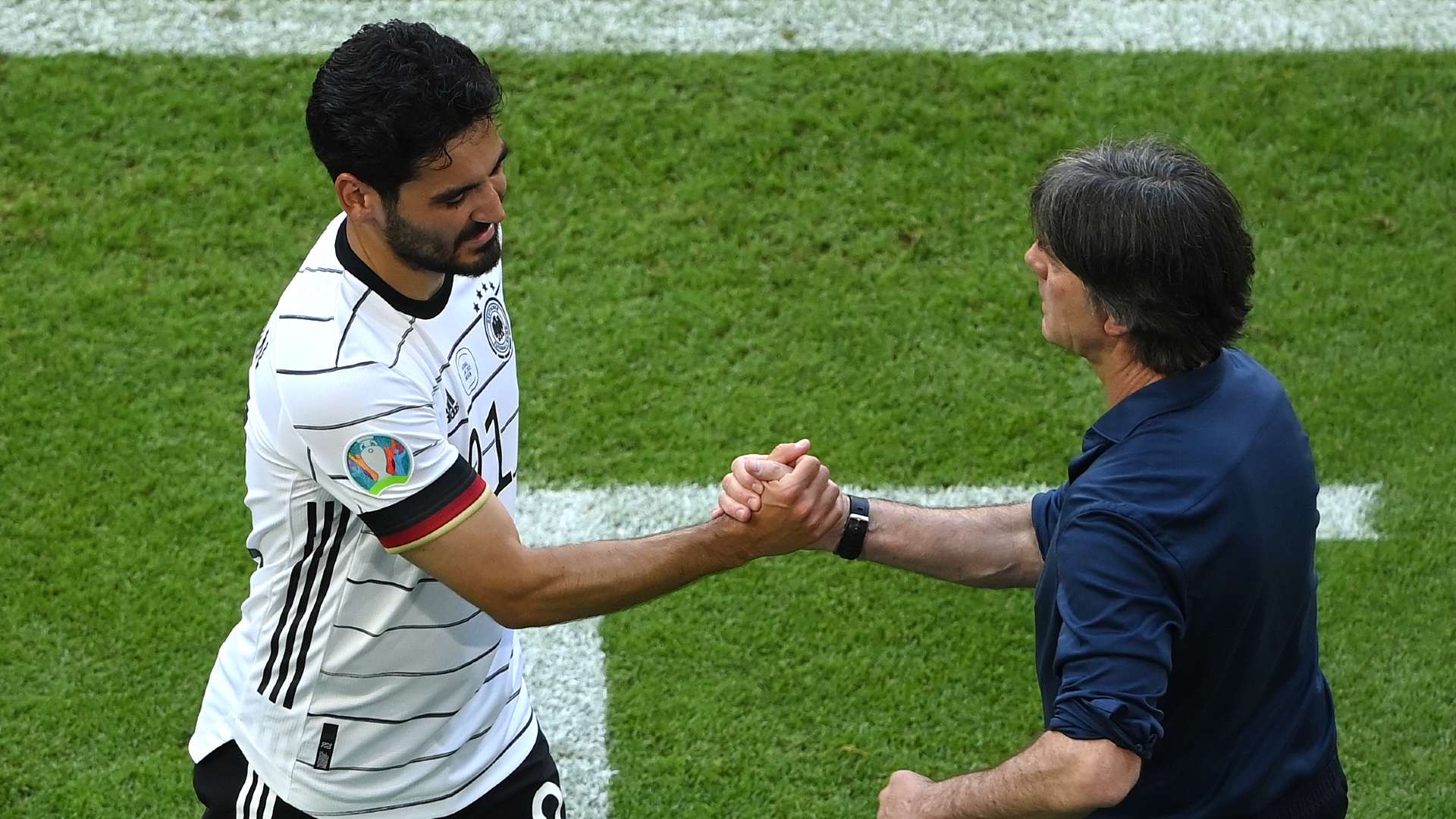 Ilkay Gundogan Joachim Low Germany 2021