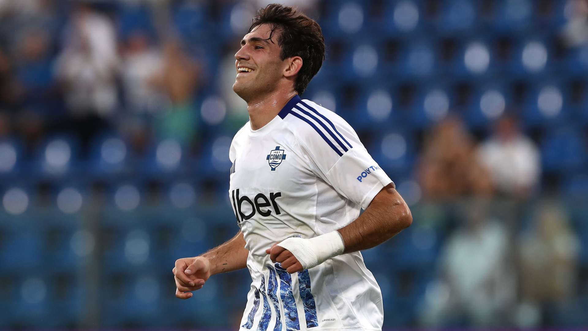 Ivan Azon Como Lille amichevole 18 07 2025