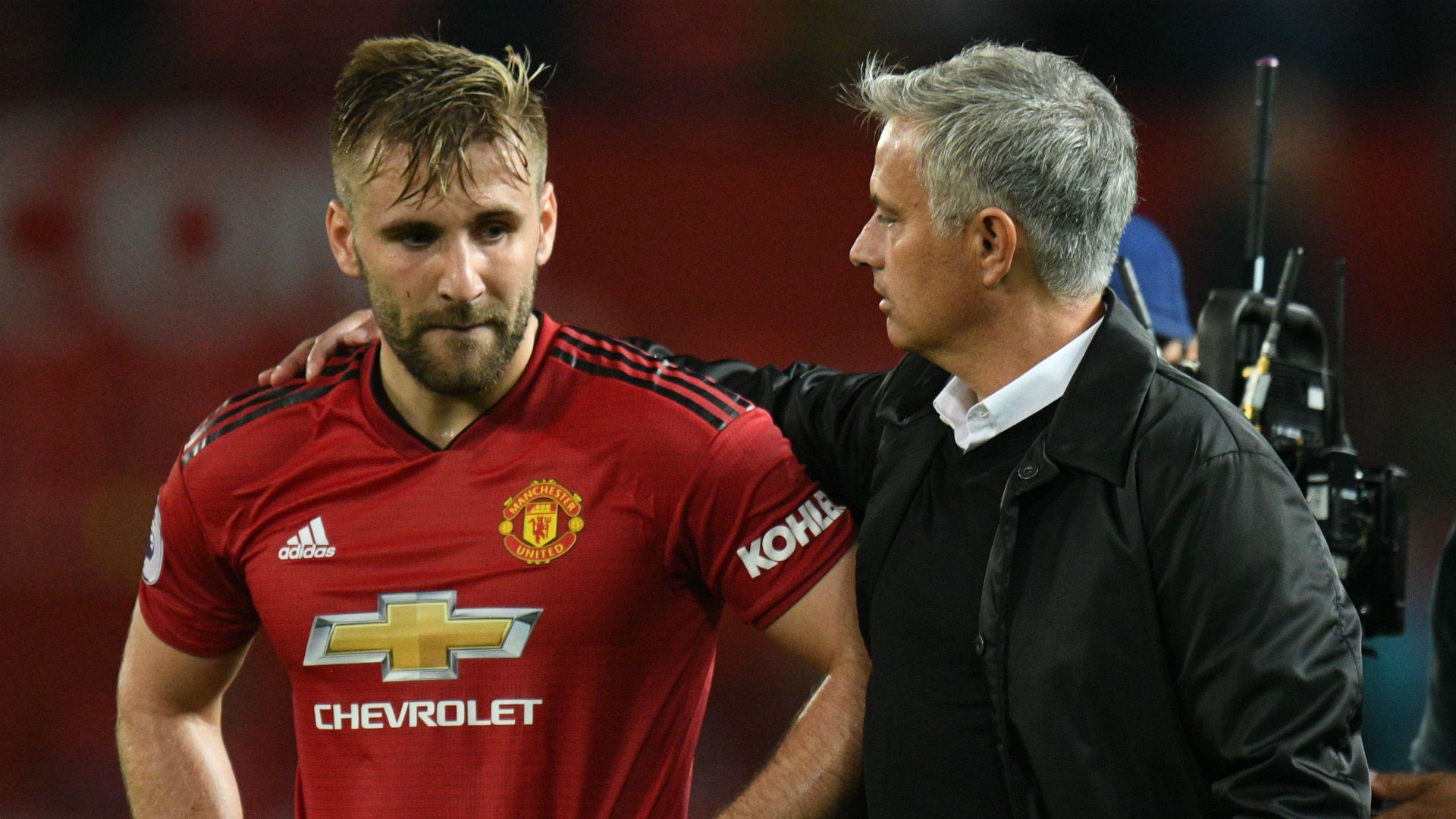Luke Shaw Jose Mourinho Manchester United Tottenham 270818