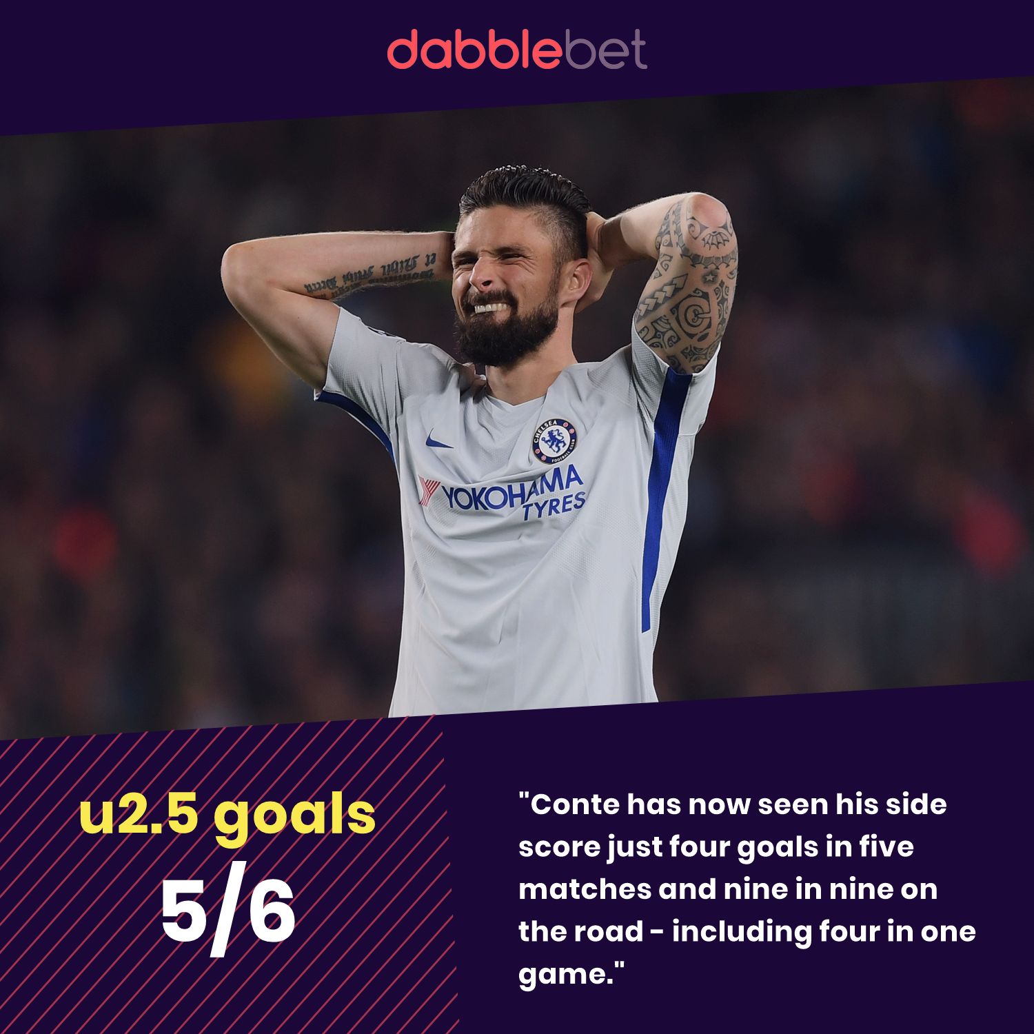 Leicester Chelsea graphic