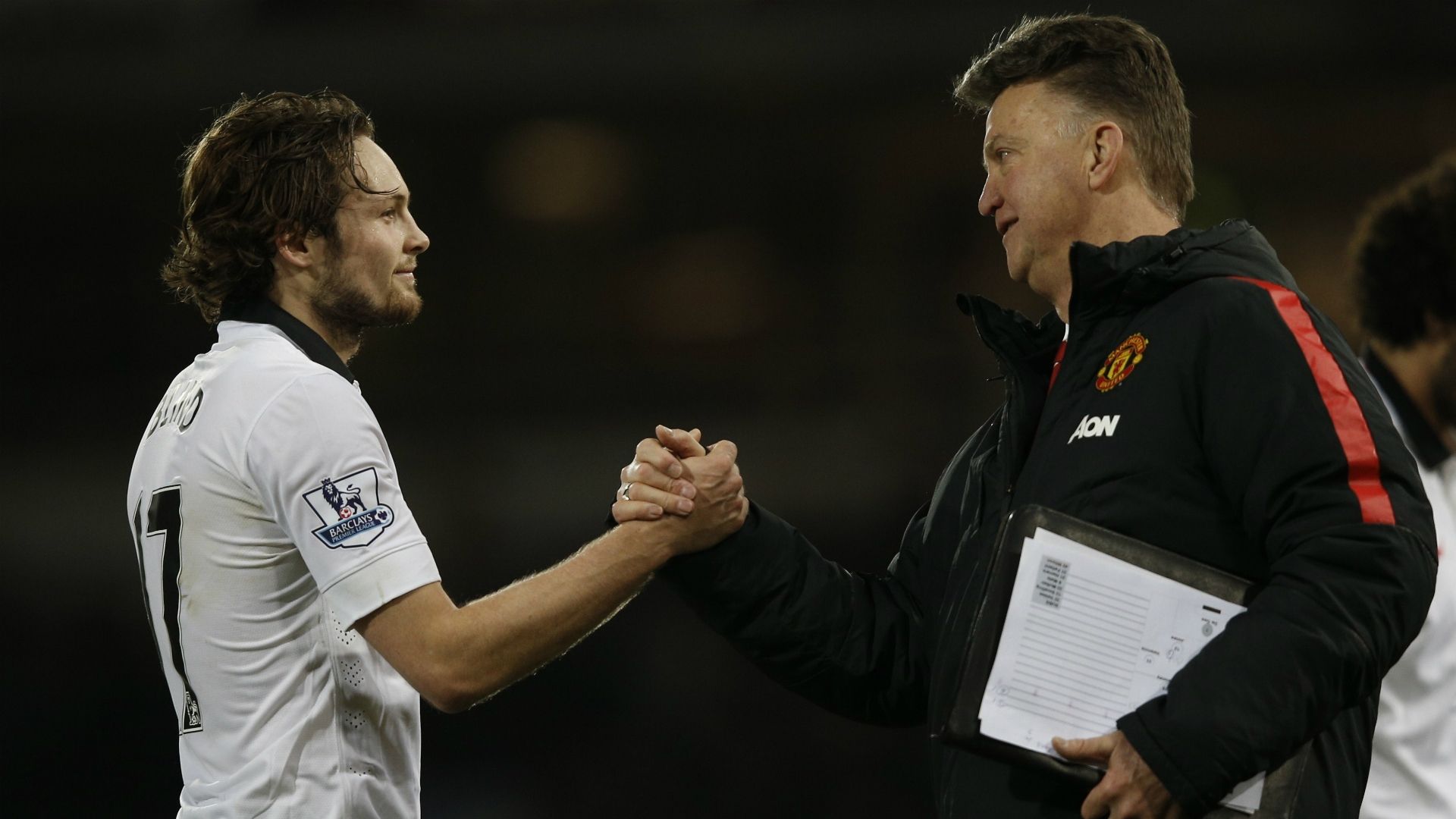 Daley Blind & Louis van Gaal