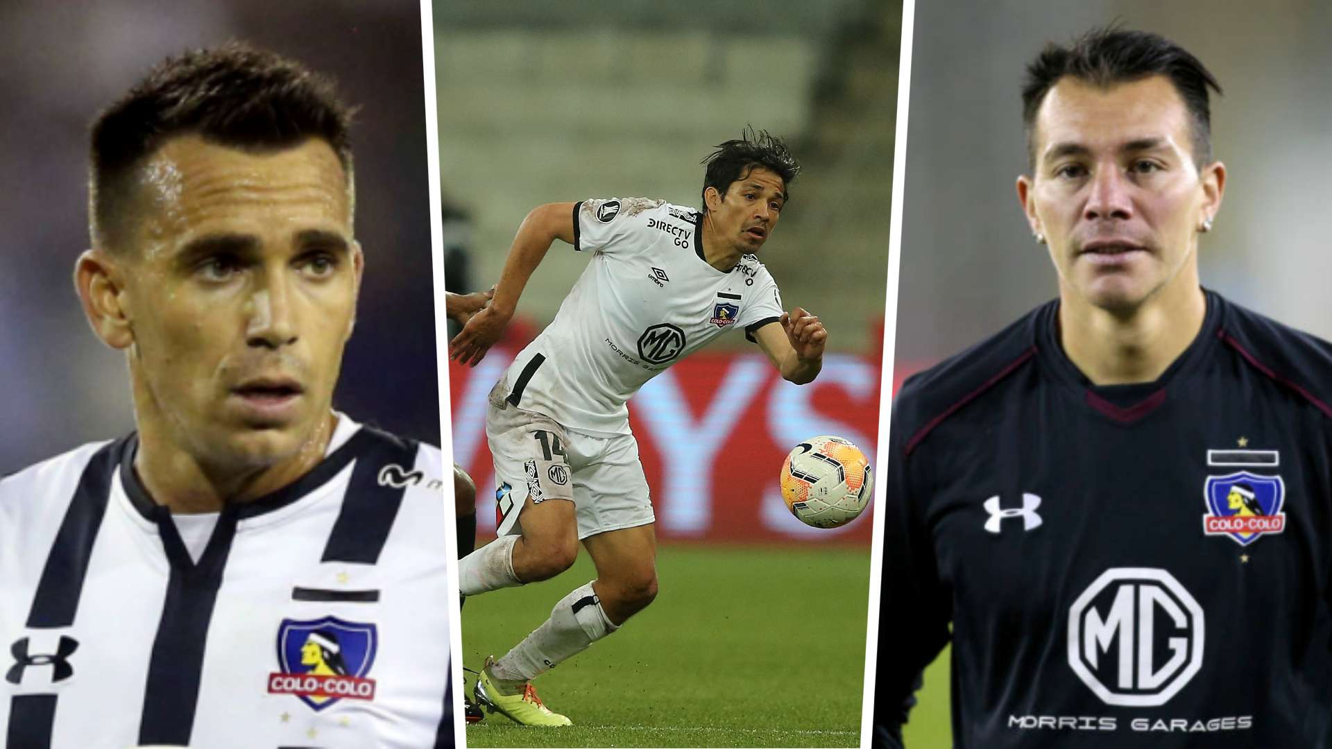 Colo Colo - Pablo Mouche, Matías Fernández y Darío Melo