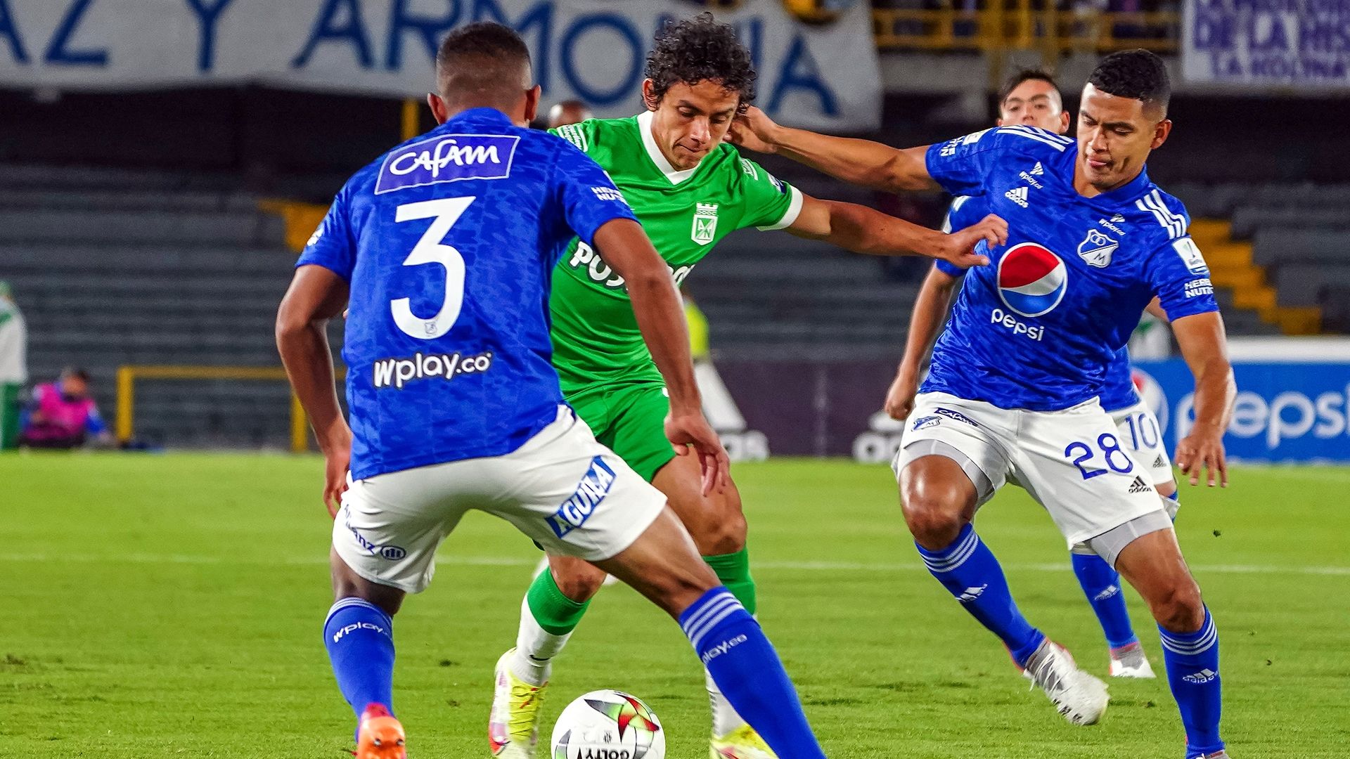 Millonarios Atlético Nacional Liga BetPlay 2022