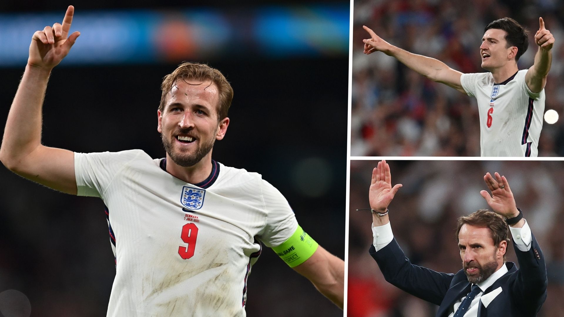 Harry Kane England Denmark Euro 2020 GFX