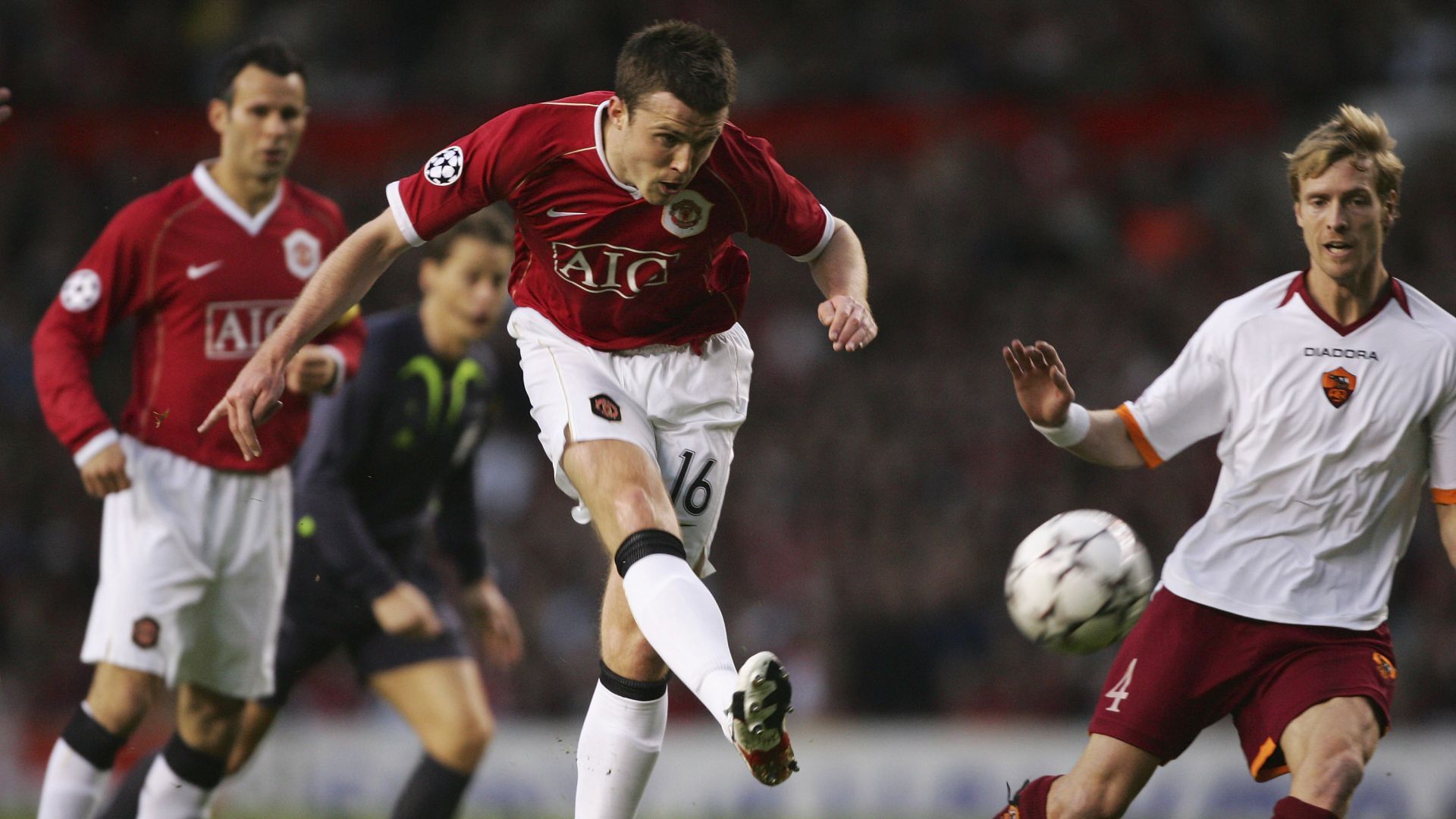 Michael Carrick Manchester United Roma