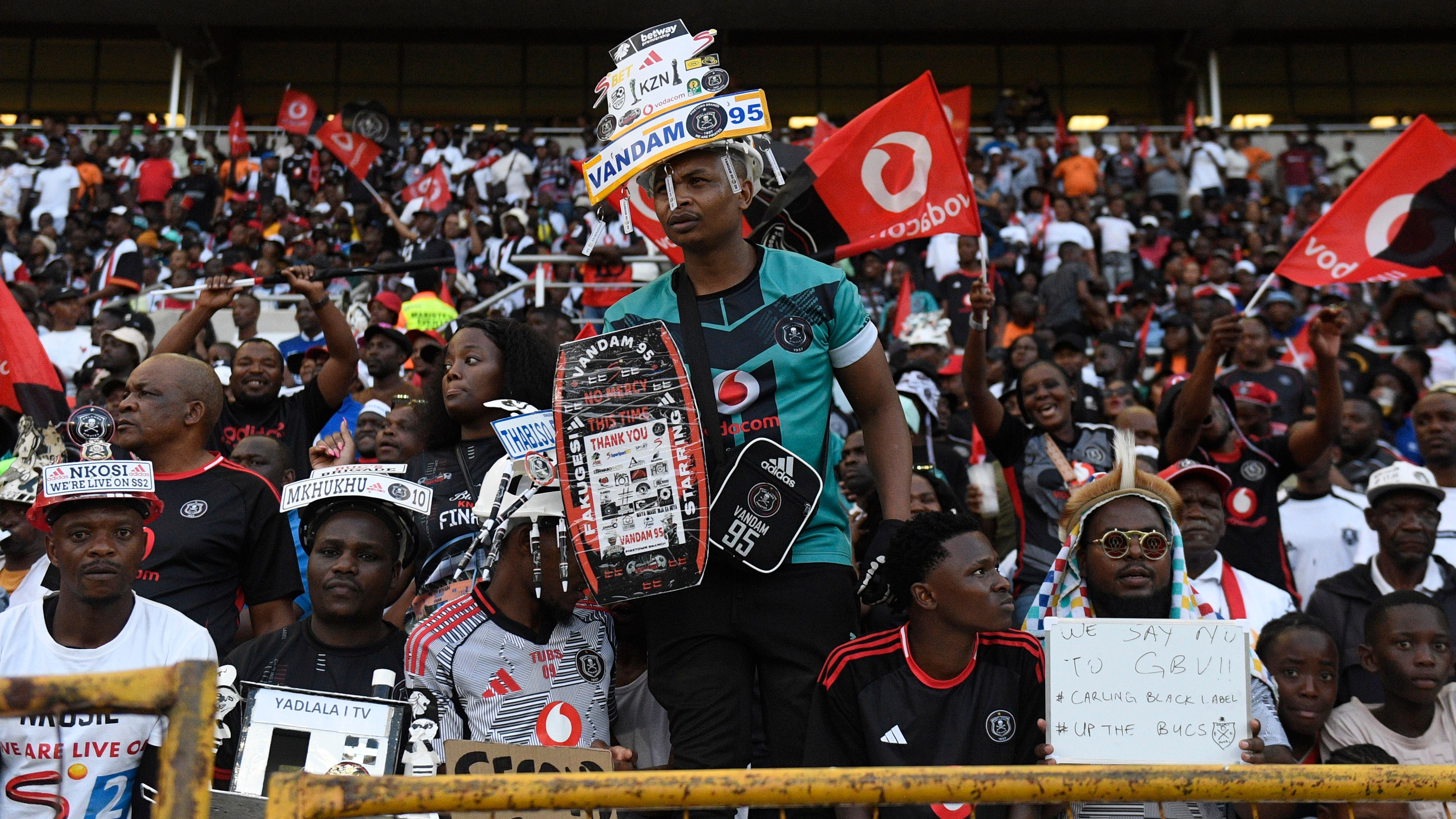 Orlando Pirates vs Marumo Gallants crowd