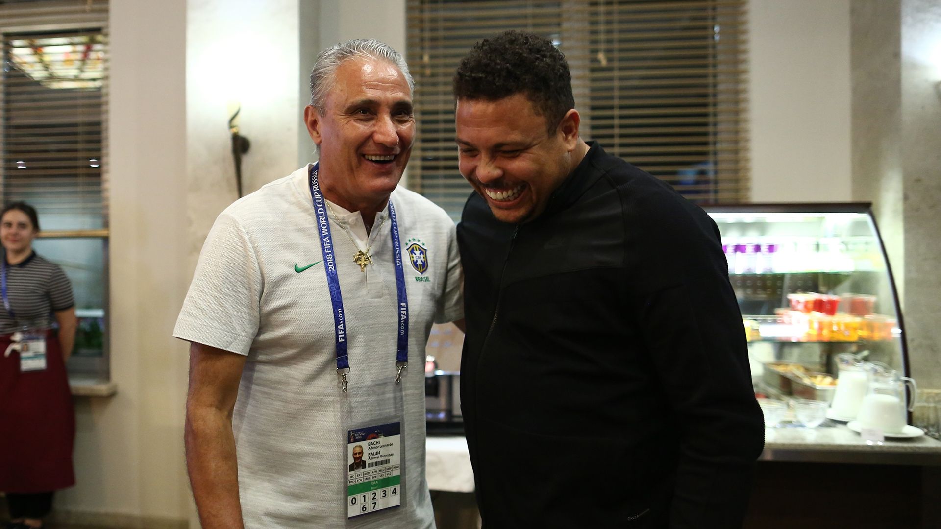 Tite Ronaldo Nazario visita Brasil 16062018