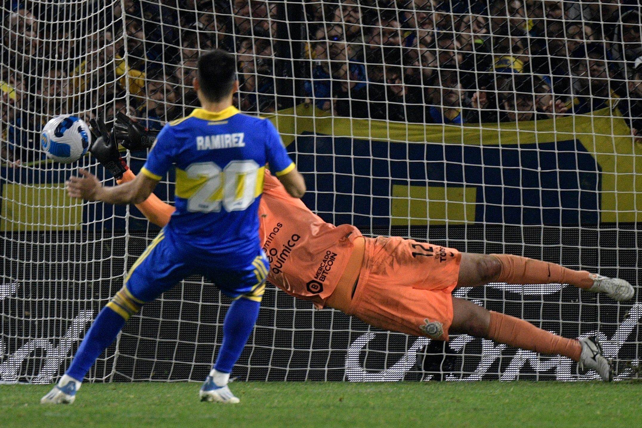 juan ramírez cassio boca corinthians copa libertadores 06072022