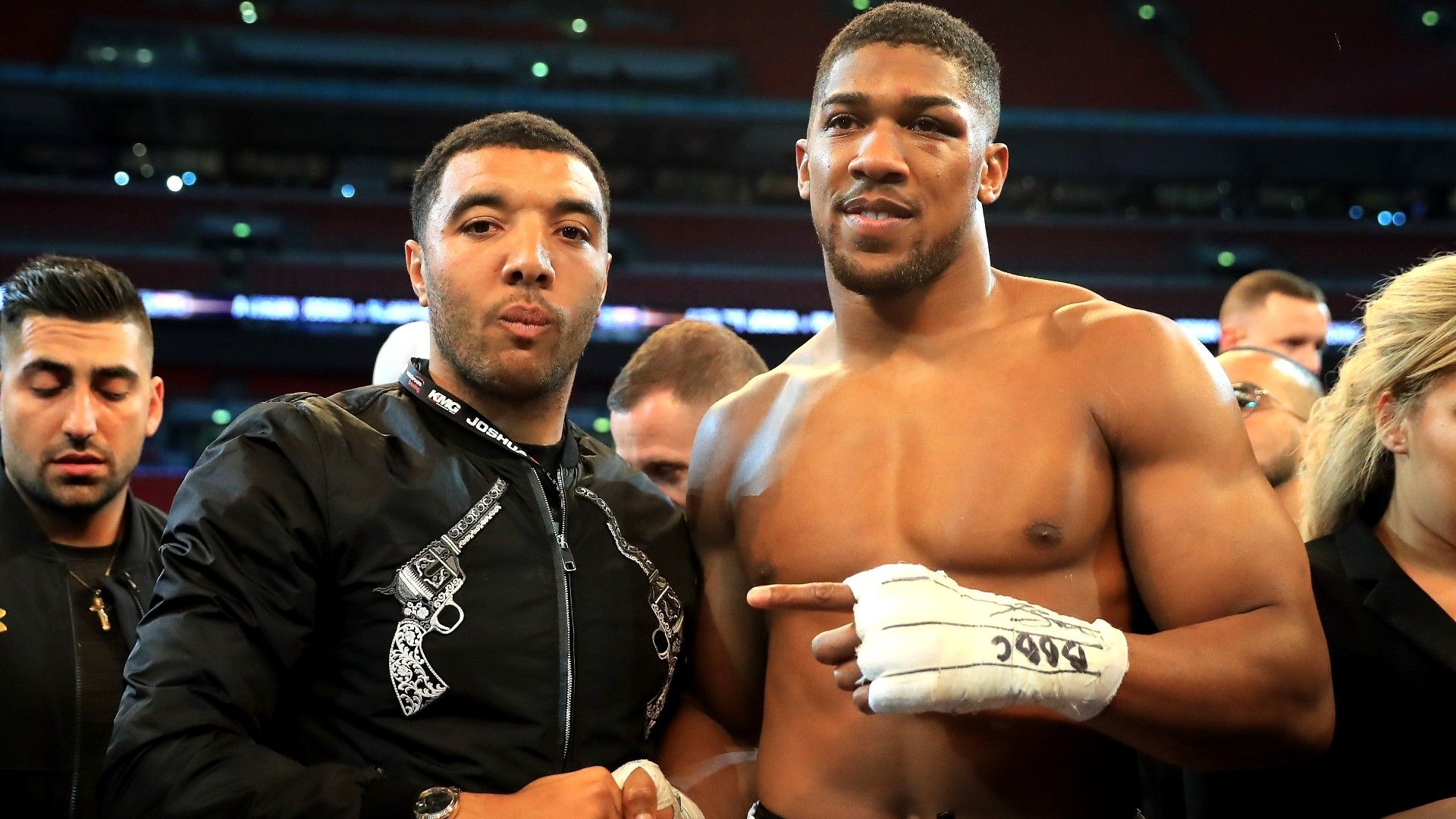 Troy Deeney Anthony Joshua