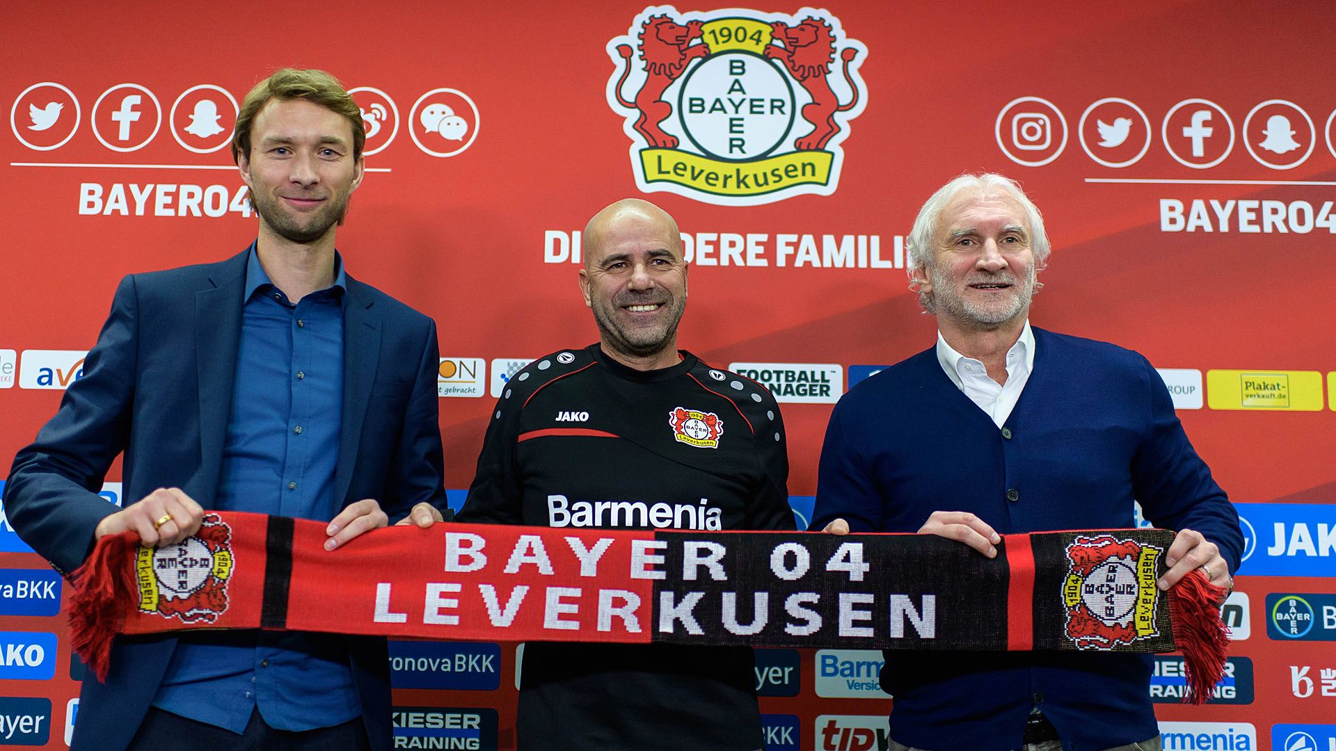 ***GER ONLY*** Bayer Leverkusen Rolfes Bosz Völler
