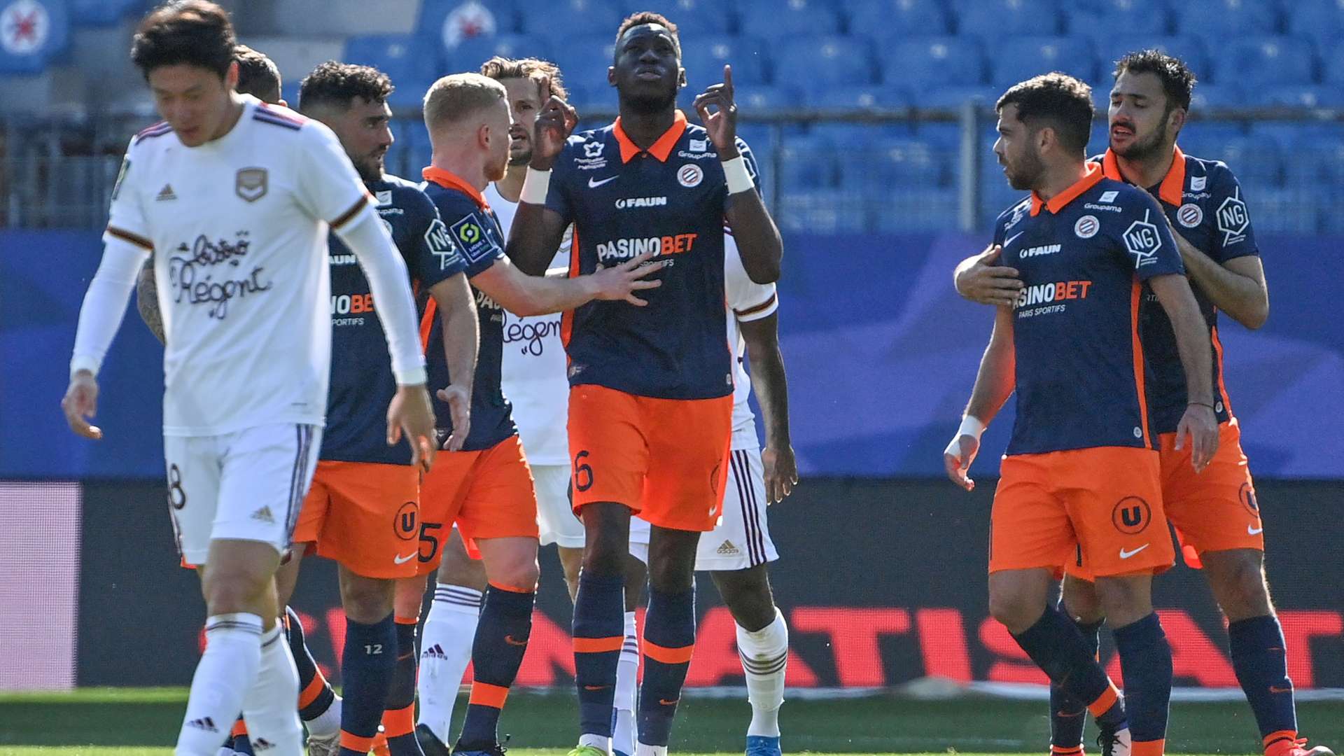 Junior Sambia Montpellier Bordeaux Ligue 1