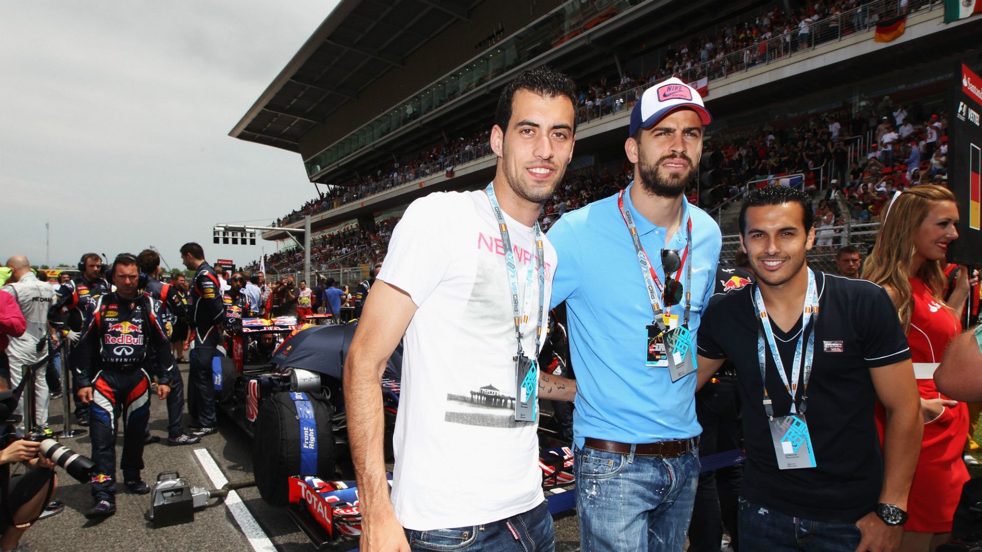 Pedro Sergio Busquets Gerard Pique