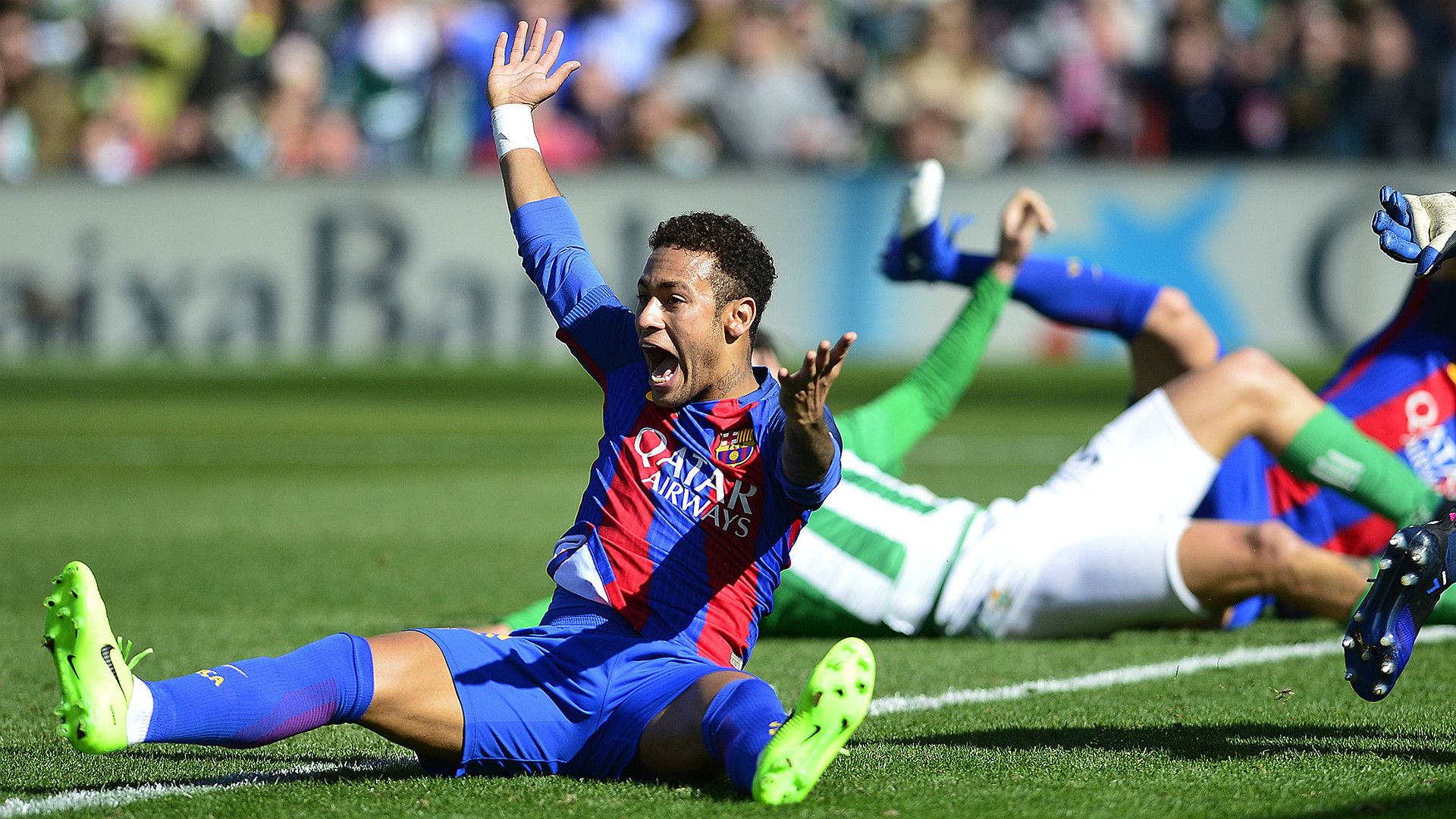Neymar Betis Barcelona LaLiga 29012017