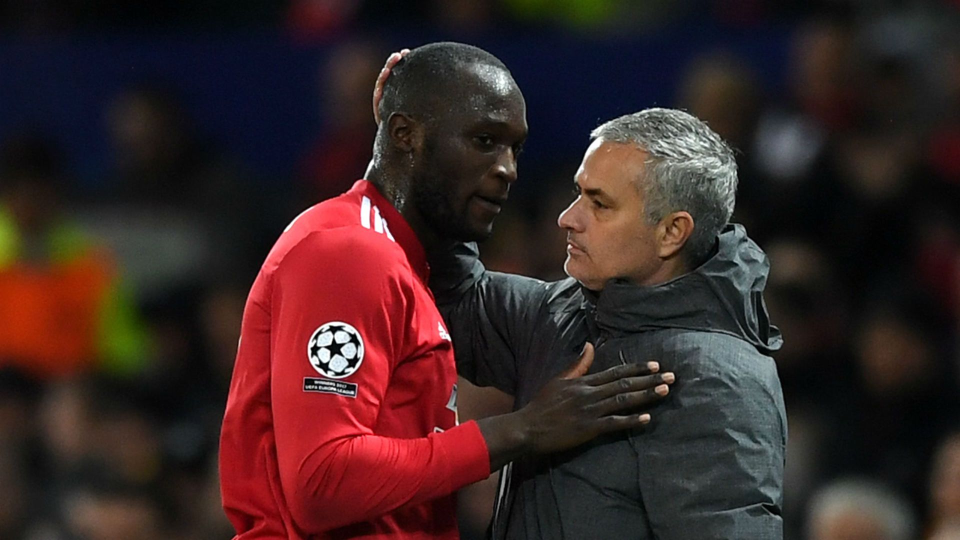 Romelu Lukaku Jose Mourinho Manchester United