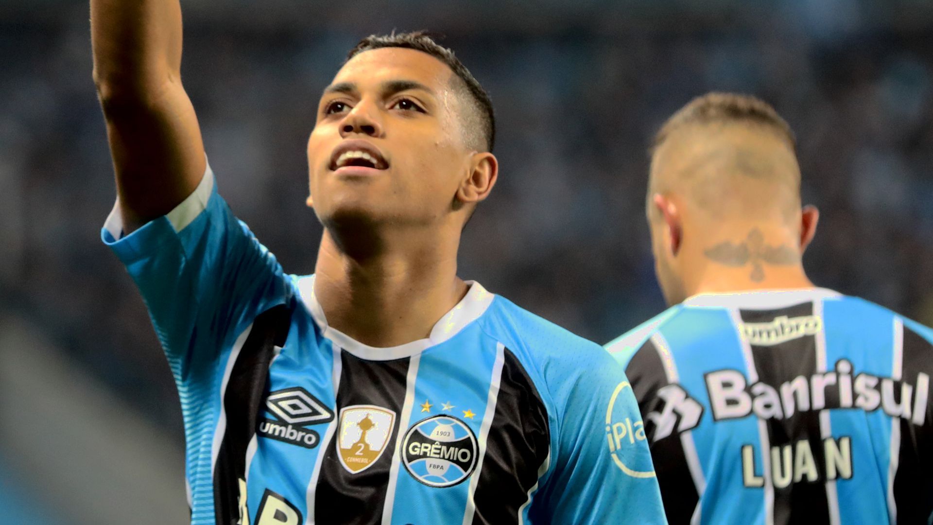 Pedro Rocha Luan Gremio Godoy Cruz Libertadores 09082017