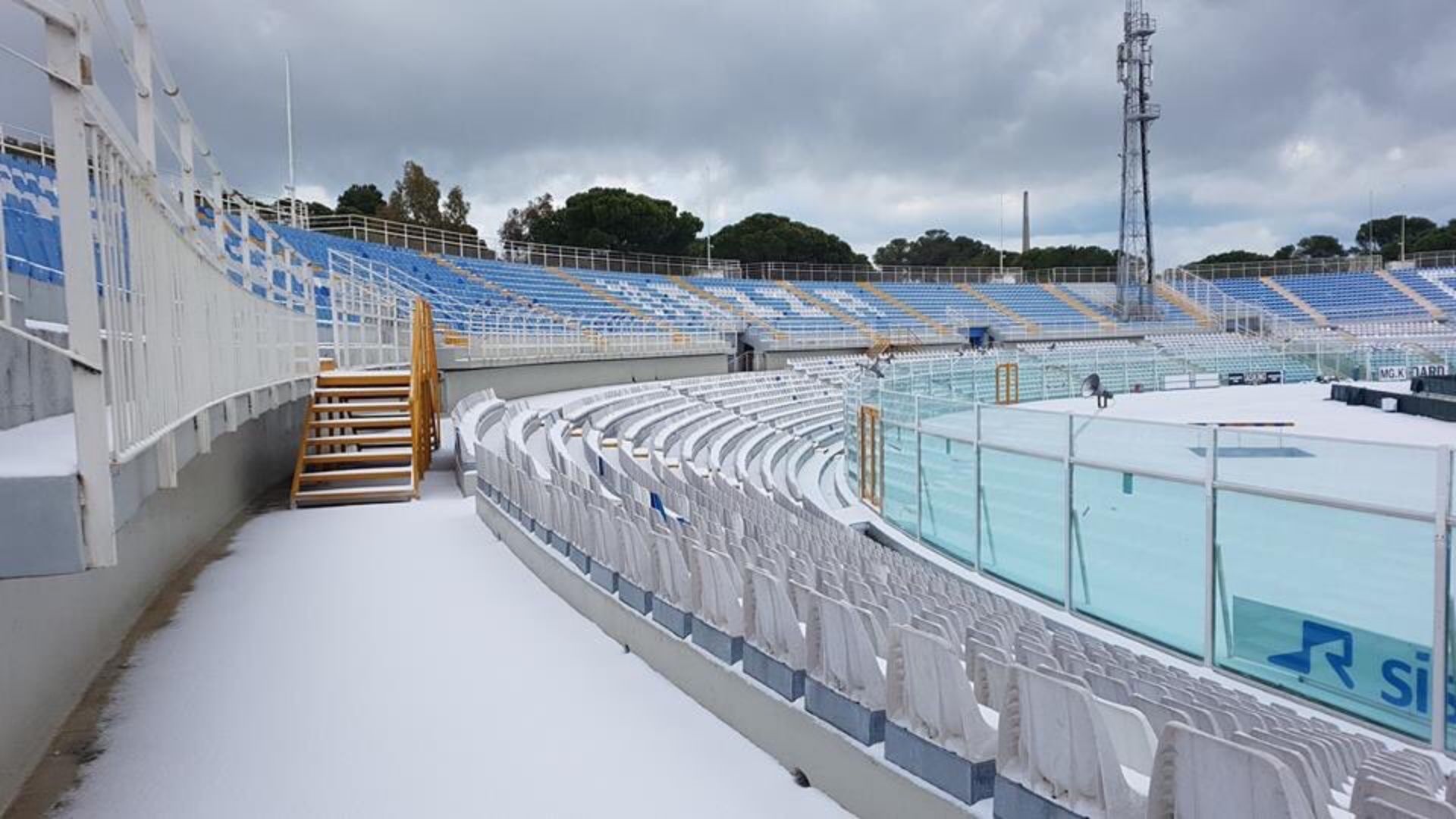 Pescara Fiorentina snow postponed