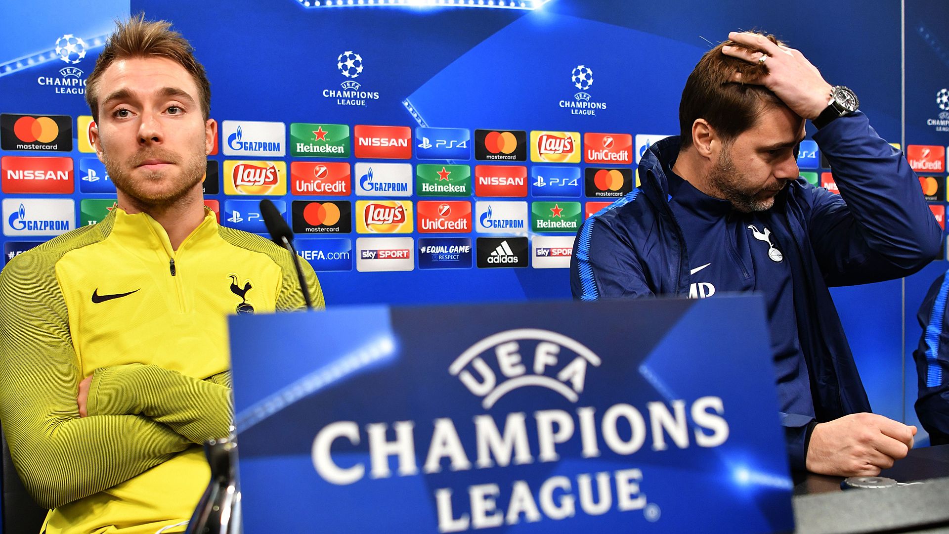 Christian Eriksen Mauricio Pochettino