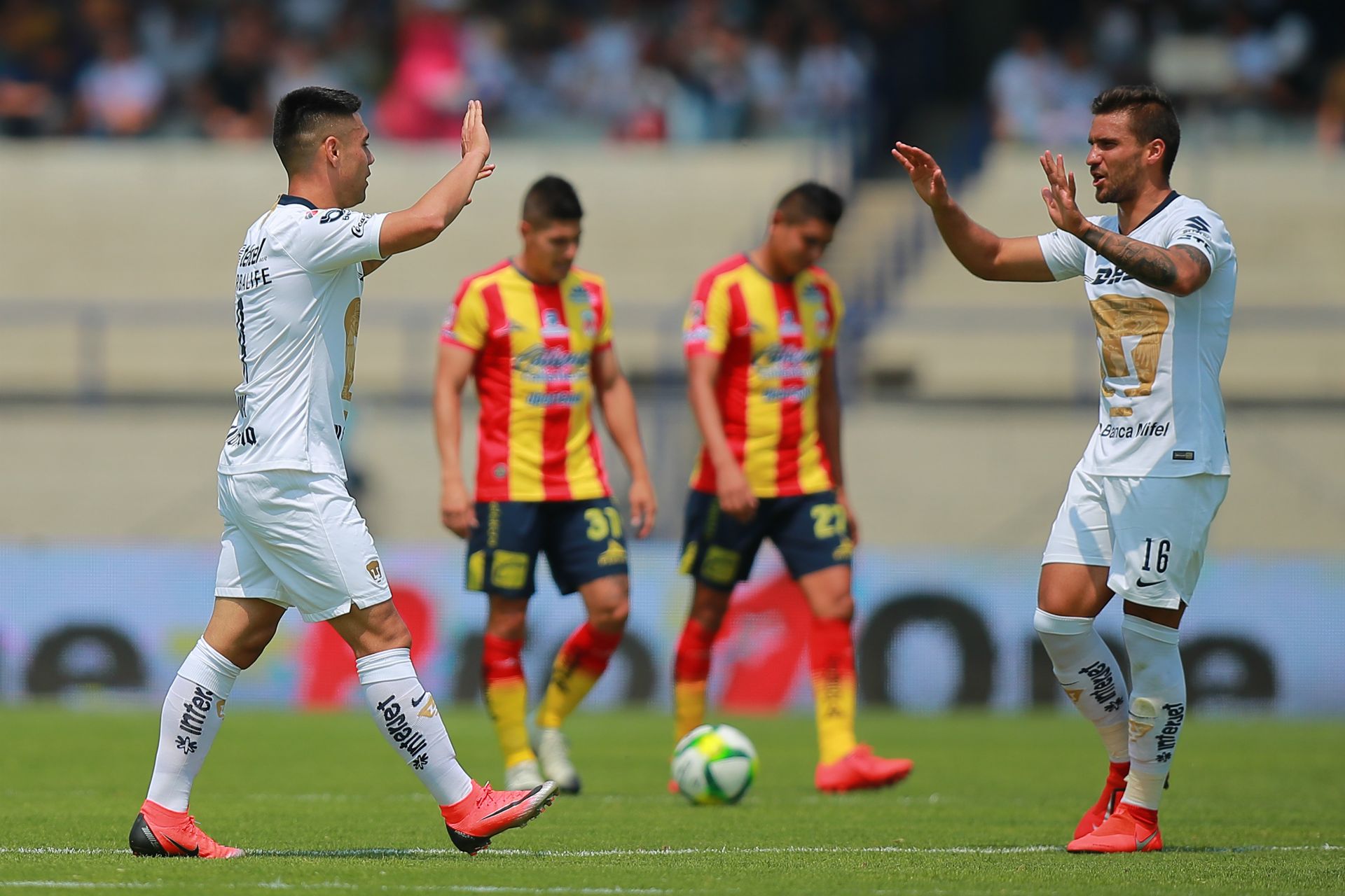 Pumas Morelia Felipe Mora Andrés Iniestra