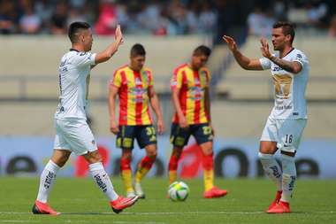 Pumas Morelia Felipe Mora Andrés Iniestra