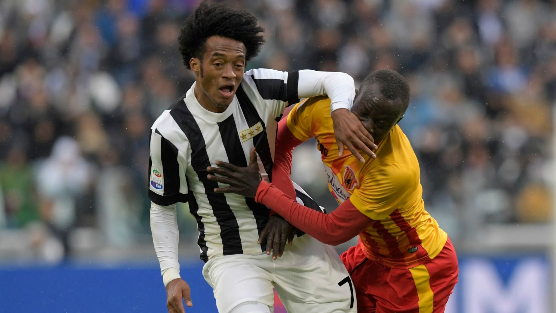 Cuadrado Chibsah Juventus Benevento Serie A