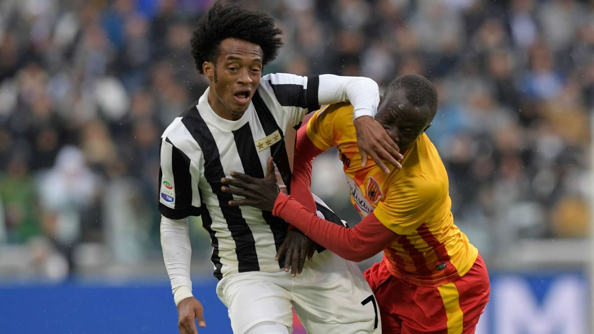 Cuadrado Chibsah Juventus Benevento Serie A
