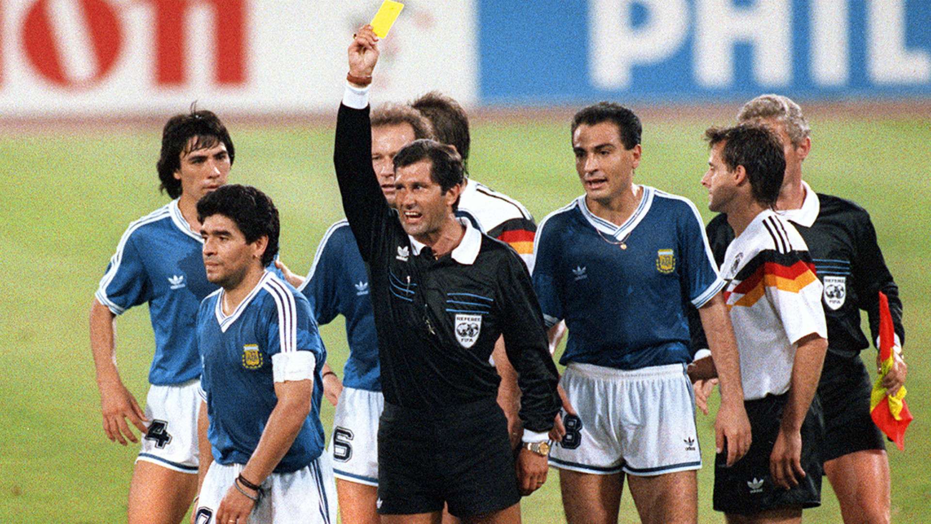 Diego Maradona Argentina FIFA World Cup 1990