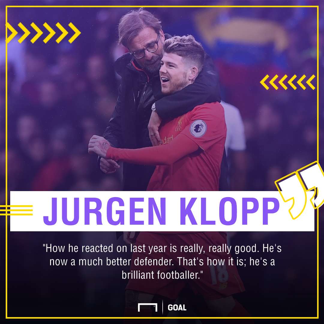 Jurgen Klopp Alberto Moreno Liverpool PS