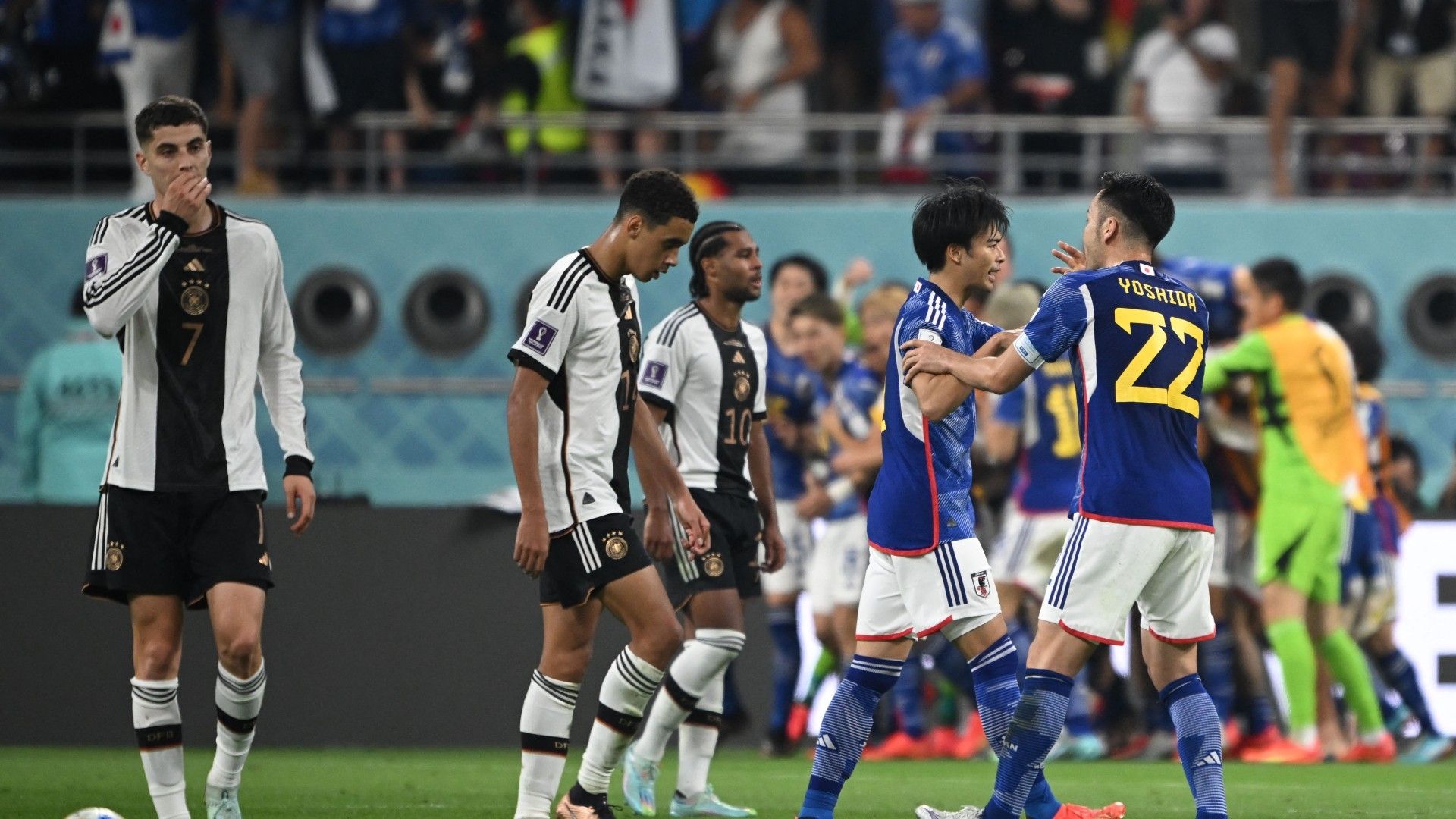 Kai Havertz Jamal Musiala Germany Japan World Cup 2022