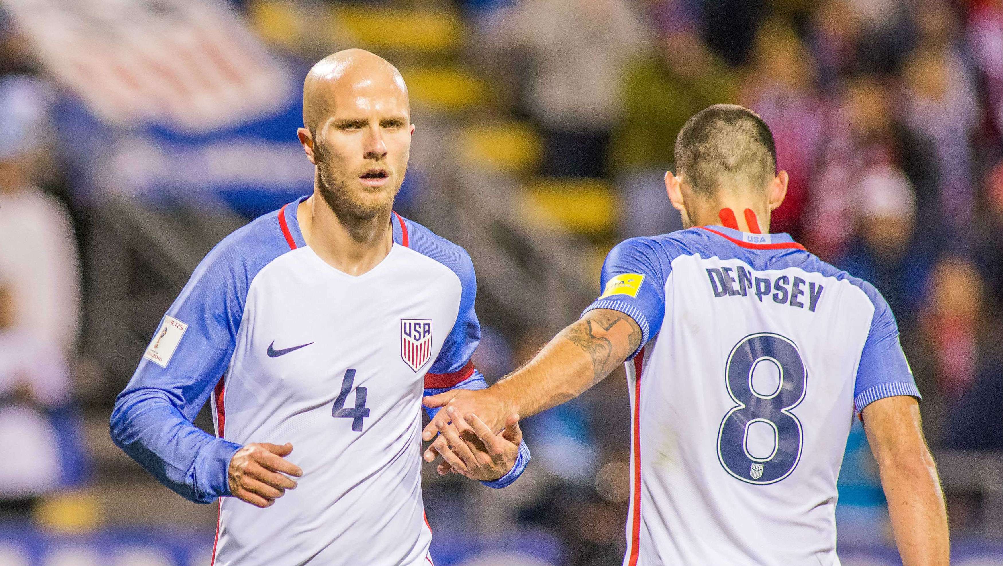 Michael Bradley Clint Dempsey USA