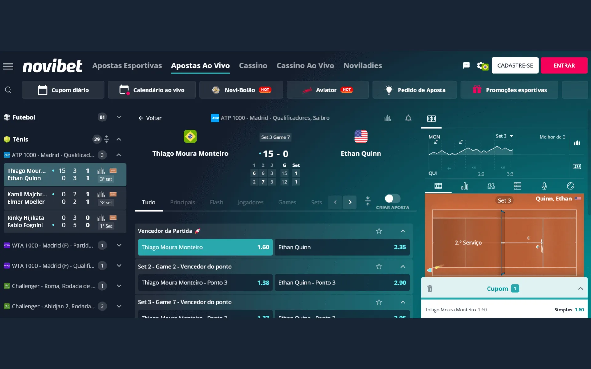 Scommesse Sportive su NoviBet