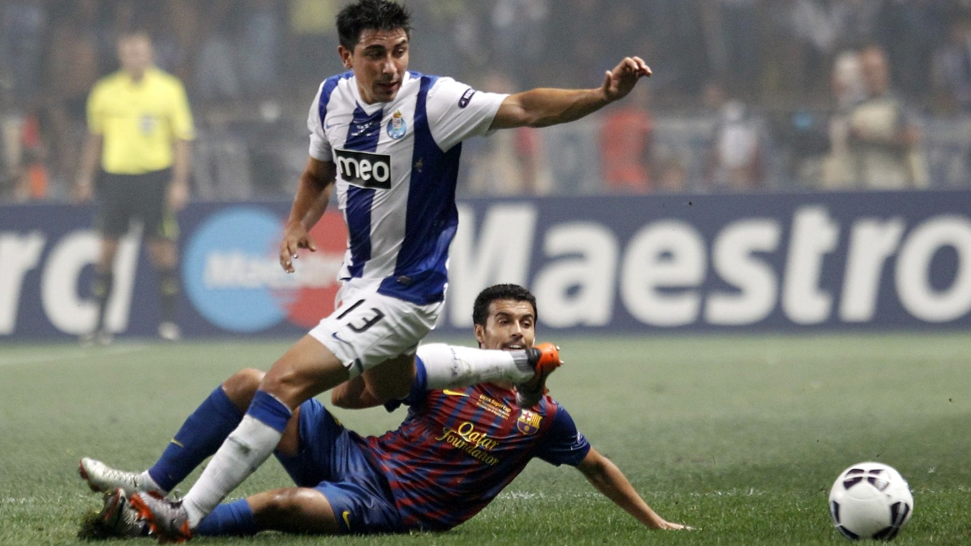 PEDRITO BARCELONA PORTO SUPERCOPA EUROPA 2011