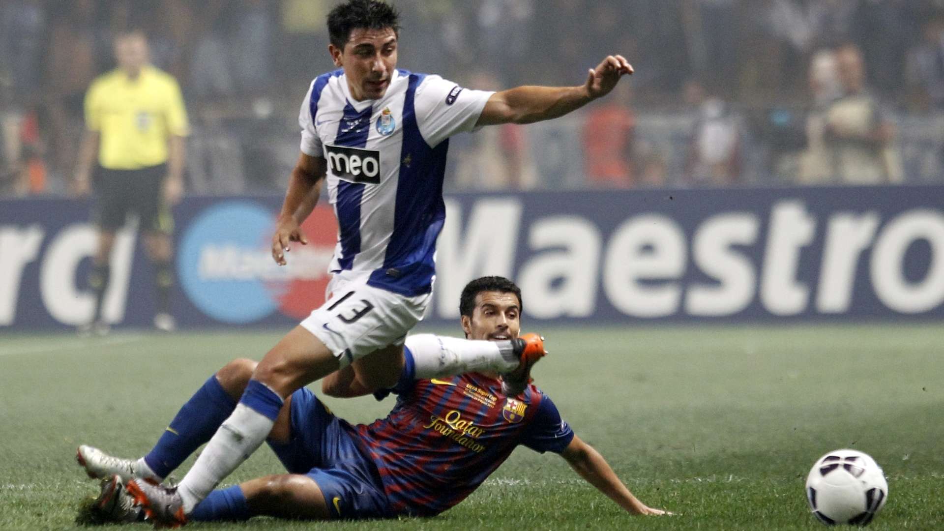 PEDRITO BARCELONA PORTO SUPERCOPA EUROPA 2011